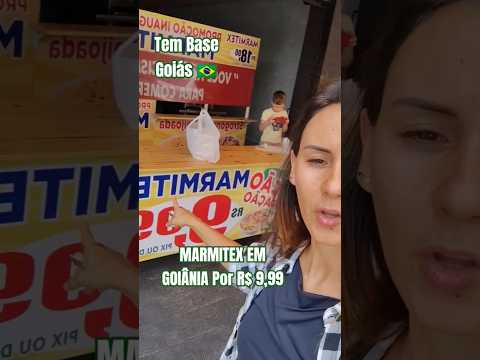 Encontrei Marmitex por apenas 9,99 em Goiânia e achei gostosa #goiás #goiânia