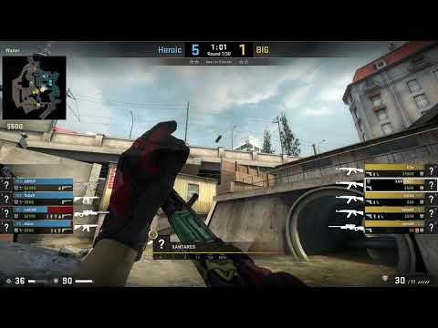 CSGO GOTV POV DEMO BIG XANTARES(26/18) VS HEROIC OVERPASS DreamHack Open Summer 2020 Europe