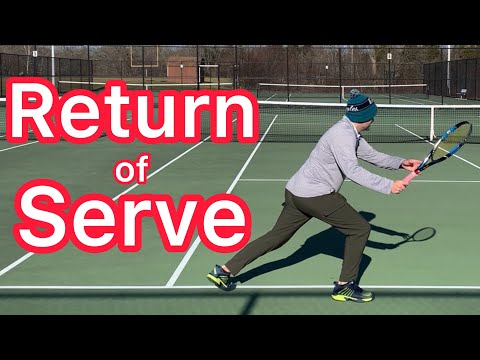 Return of Serve Technique Explained (Amazing Tennis Tips)
