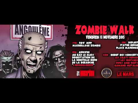 Teaser ZOMBIE WALK #1 ANGOULEME + Concerts @ HARDPÖRK
