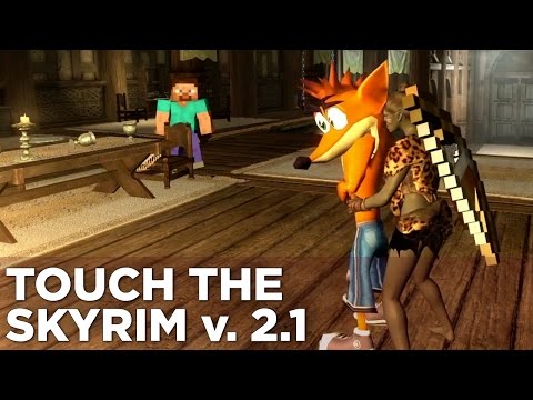 Touch the Skyrim Ep. 6: Nick and Griffin KISS CRASH BANDICOOT (NSFW)