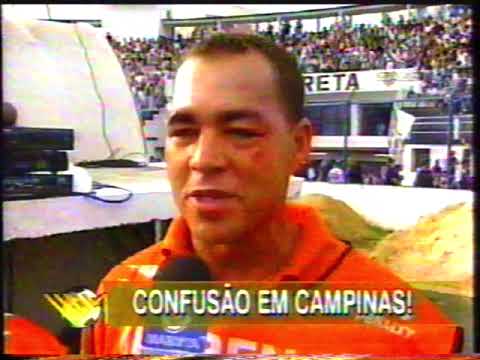 PONTE PRETA 3x3 BOTAFOGO-SP - Campeonato Paulista Série A1 2001 - TV Gazeta - Treta antes do jogo