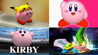Evolution of Kirby's Moveset and Animations in Super Smash Bros.