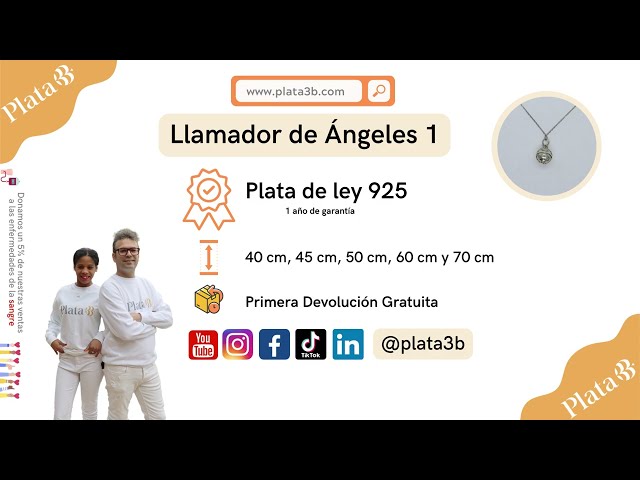 Vídeo relacionado con Inmaculada Romero IR Llamador de Ángeles Colgante en Plata de Ley 925m chapado en oro con 12mm. amuleto