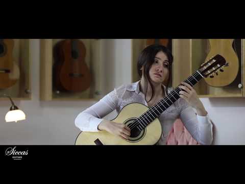 Gvaneta Betaneli plays Vals Op. 8, No. 4 by Agustín Barrios Mangoré on a 2016 Roy Fankhänel