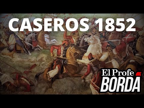 LA BATALLA DE CASEROS: LA MAYOR BATALLA DE LA HISTORIA ARGENTINA - ROSAS CONTRA URQUIZA