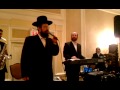 Yisroel werdyger at a wedding with yanky Briskman ...