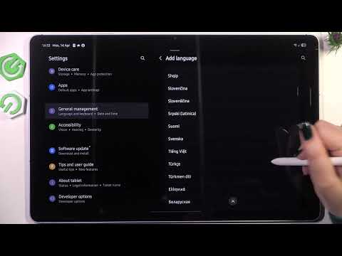 How to Change Language on Samsung Galaxy Tab S10 FE 5G