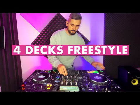DJ Gabro - 4 Decks Freestyle (  Fred Again.. , Skrillex, James Hype, Fisher )