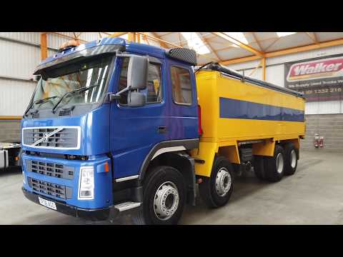 New In Stocklist For Sale: VOLVO FM12, 8X4 ALUMINIUM INSULATED TIPPER - 2006 - SF06 AGO