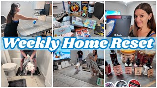 Sunday Reset Routine | Clean With Me, Grocery Haul & Weekly Prep