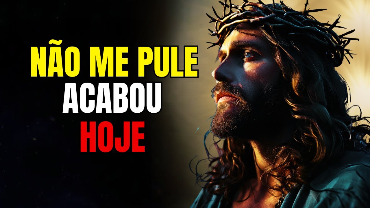 Deus Diz Hoje: TUDO TERMINA HOJE | Mensagem de Deus para Você | Versículo do Dia