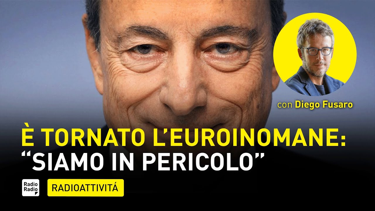 È tornato Draghi: "L'Europa è sotto attacco", e "Rearm Europe" cambia furbescamente nome