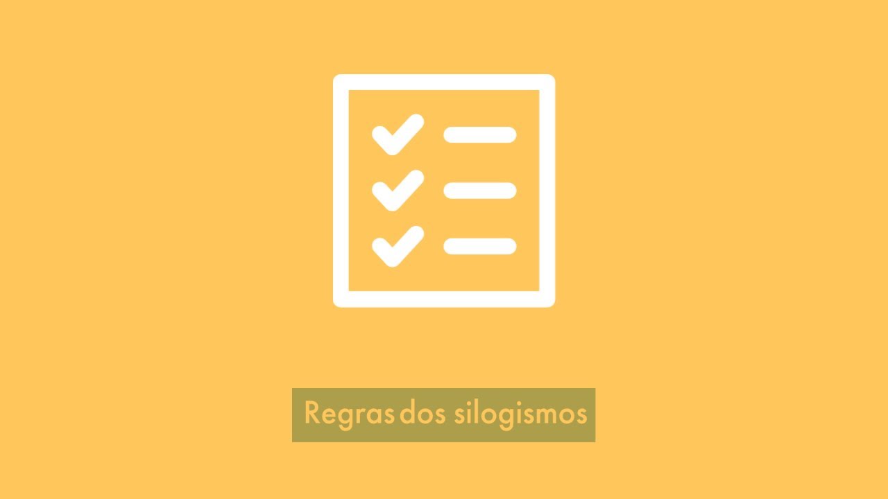 Introdução à Lógica – Regras dos silogismos