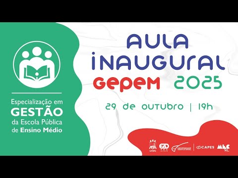 Aula Inaugural GEPEM 2025