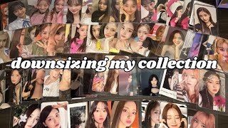 downsizing my kpop photocard collection | april 2024
