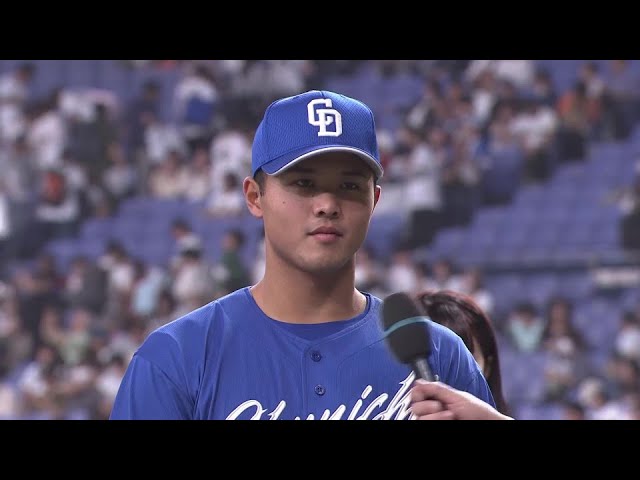ドラゴンズ・石橋康太選手ヒーローインタビュー 6月1日 オリックス・バファローズ 対 中日ドラゴンズ