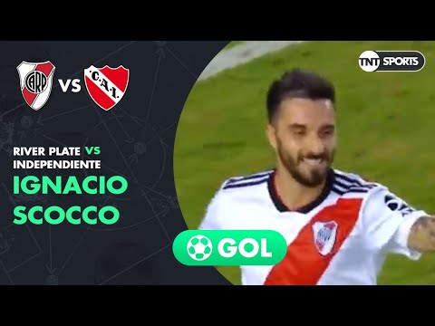 Ignacio Scocco (2-0) River Plate vs Independiente | Fecha 23 - Superliga Argentina 2018/2019