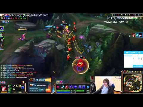 C9 Sneaky goes for the Miss Fortune Penta ft. C9 Hai and C9 Lemon