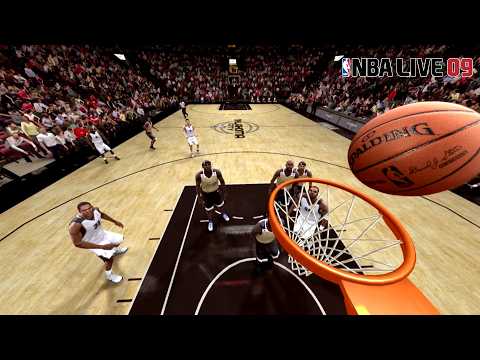 NBA Live 09 (PS3): Oklahoma City vs. Washington Wizards | Durant & Westbrook vs. Arenas & Jamison