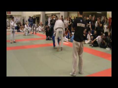 Anders Öhdal vs Robson Barbosa Fight Danish Open BJJ 2009 Black/Brown Open Class
