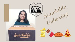 I ordered some healthy snacks from snackible.com | NJMVLOGS