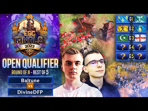 The $25,000 EGC 2023 Finals - Open Qualifiers - Baltune vs DivineDFP