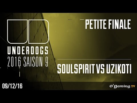 SoulSpirit vs Uzikoti ZvT - Underdogs 2016 Saison 9 - Petite Finale - Starcraft II