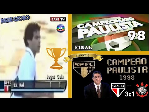 Paulistão 1998 - São Paulo 3x1 Corinthians