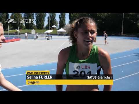 SM U16/U18 2020 - 100m U18 Frauen Halbfinale 2. Serie