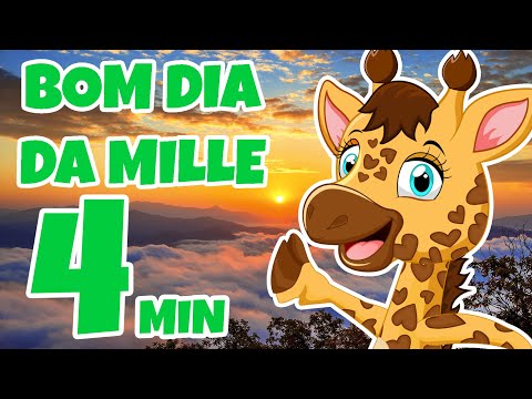 Bom Dia da Mille - Giramille 4 min | Desenho Animado Musical