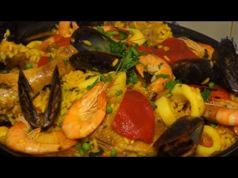 Recette rapide et facile de la paella (CUISINERAPIDE)