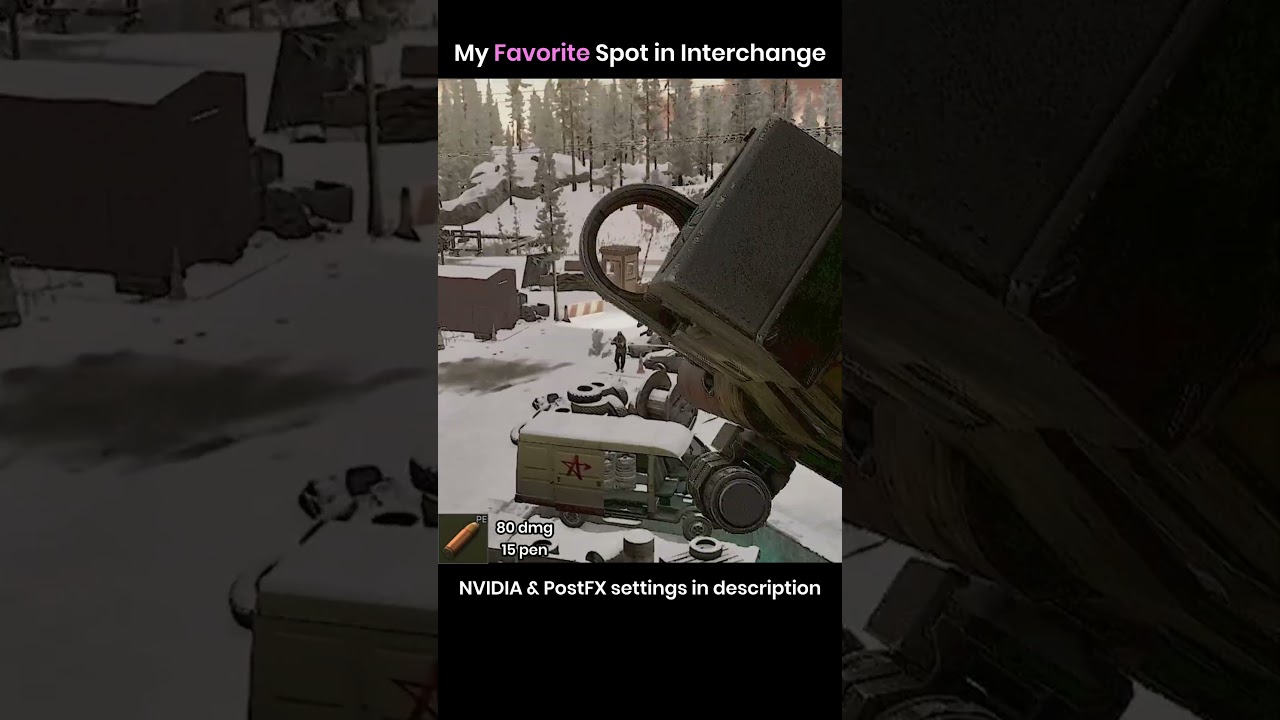 My Favorite Spot in Interchange #ratting #escapefromtarkov #interchange