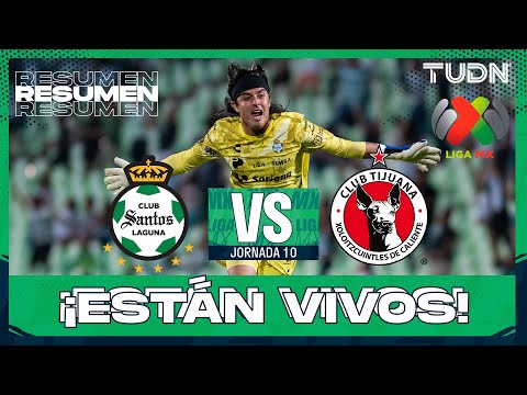 Recap | Santos vs. Tijuana | Liga MX - Matchday 10 Apertura 2025 | TUDN