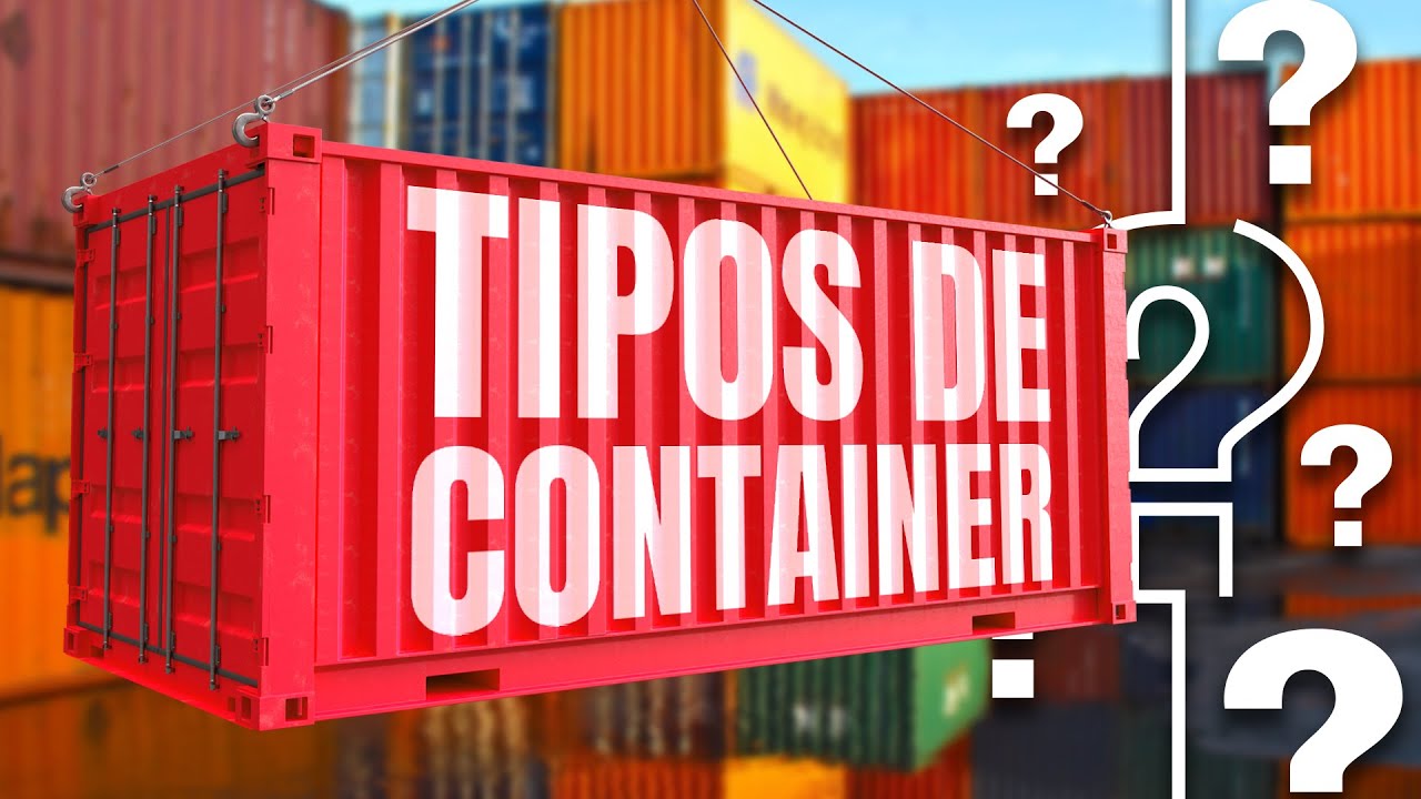 TIPOS DE CONTAINER 🚢 #container #shipping #navio #porto