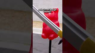 We Sliced The World&#39;s LARGEST Gummy Bear