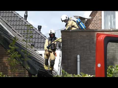 Brand Tussen winkels in Beilen
