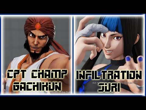 SFV AE 🌪 Gachikun (CPT Champ Rashid) Vs Infiltration (Juri) +Extra Gachikun Match🌪
