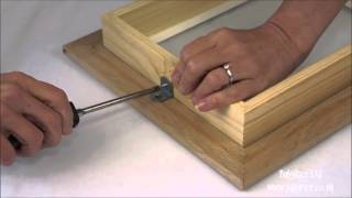 BabyRice - How to Put Together a Deep Shadow Box Display Frame