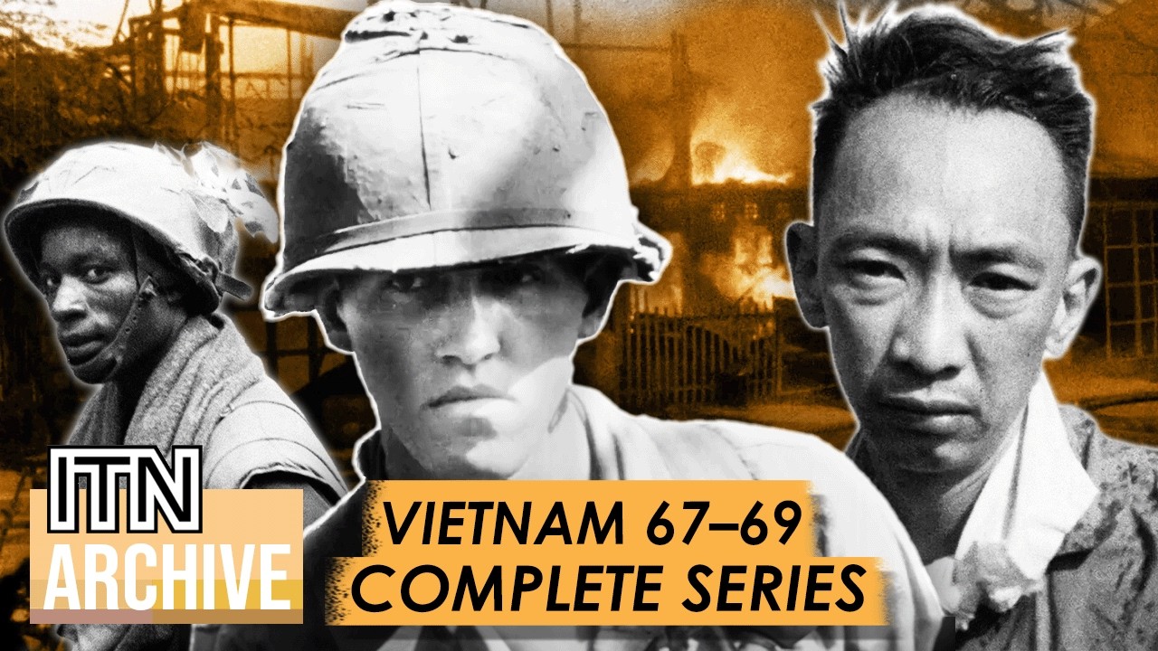 Vietnam War Before and After Tet (1967–1969) | Frontline Combat Footage | Full Series