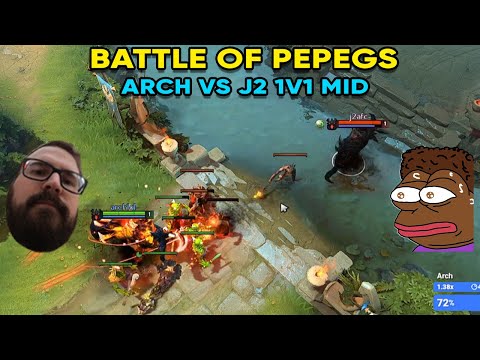 Battle of Pepegs | Arch vs J2 1 v 1 Mid
