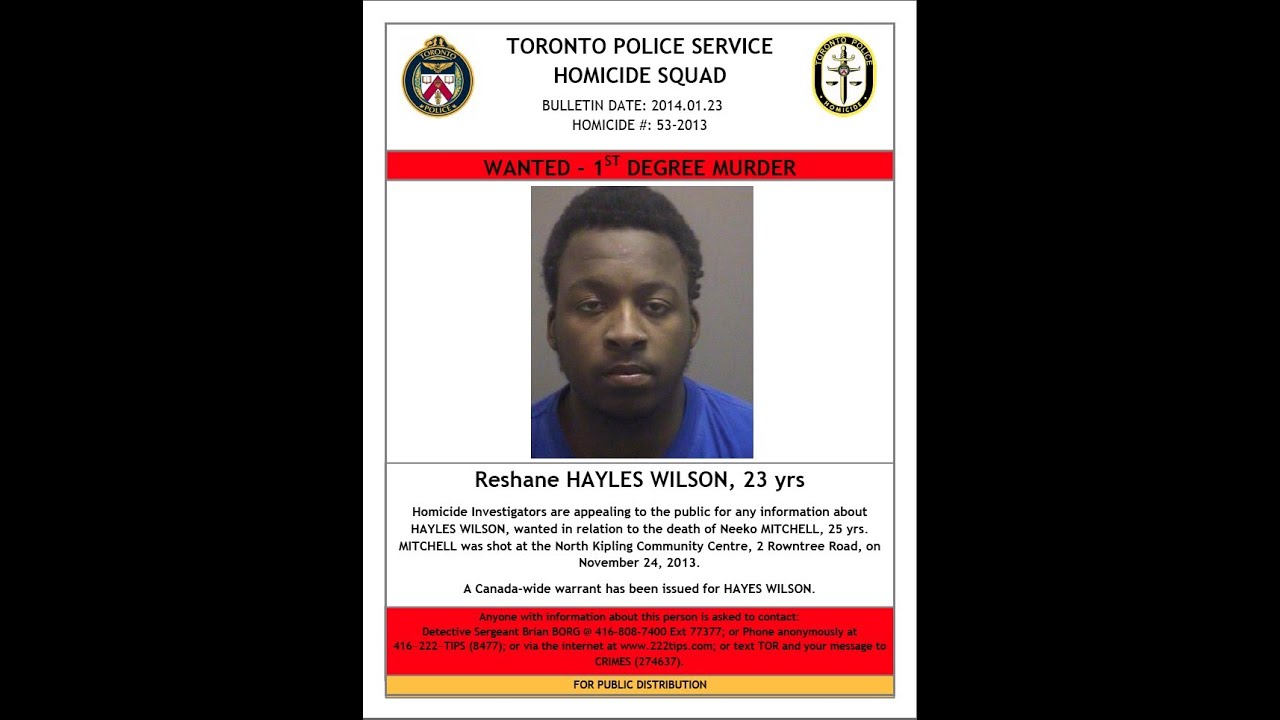 Man Wanted in Neeko Mitchell Murder