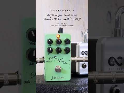 One Control BJFE in your hand series Shades Of Green O.D. DLX image 7