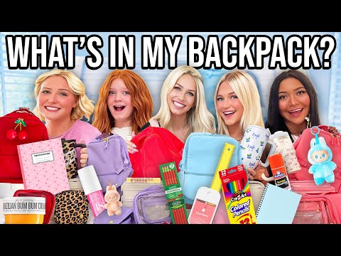 WHAT'S iN MY BACKPACK for the NEW 2025 SCHOOL YEAR!