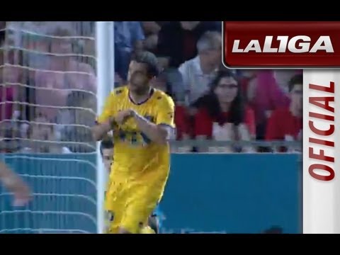Gol de Mora (3-1) en el Girona FC - AD Alcorcón - HD