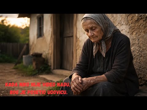 Kada niko nije video nadu, Bog je posetio udovicu.