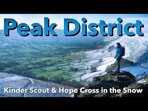 Peak District Walk - Kinder Scout & Hope Cross in the Snow