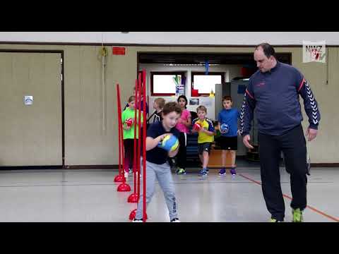Handball day at the Bookholzberg primary school