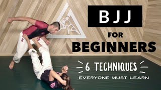 Brazilian Jiu-Jitsu for Beginners (The First 6 BJJ Techniques Everyone MUST Learn) with the Gracies