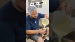Porque não tomou direto no liquidificador 😁🤣 #bebidas #humor #familia #amara #jesus